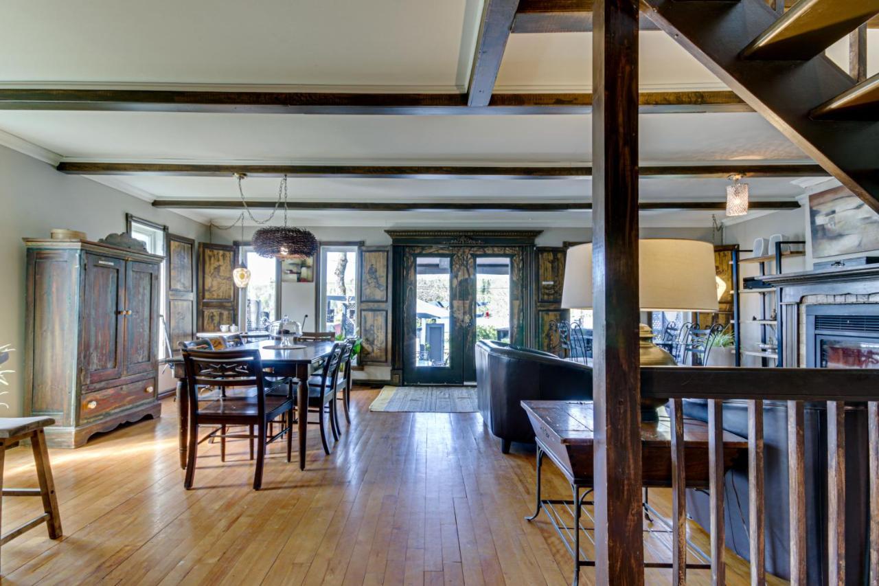 Le Petit Manoir Spa Et Vue Sur Riviere St Maurice Grandes Piles Bagian luar foto
