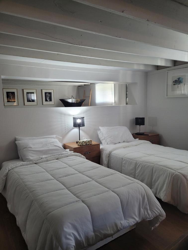 Le Petit Manoir Spa Et Vue Sur Riviere St Maurice Grandes Piles Bagian luar foto