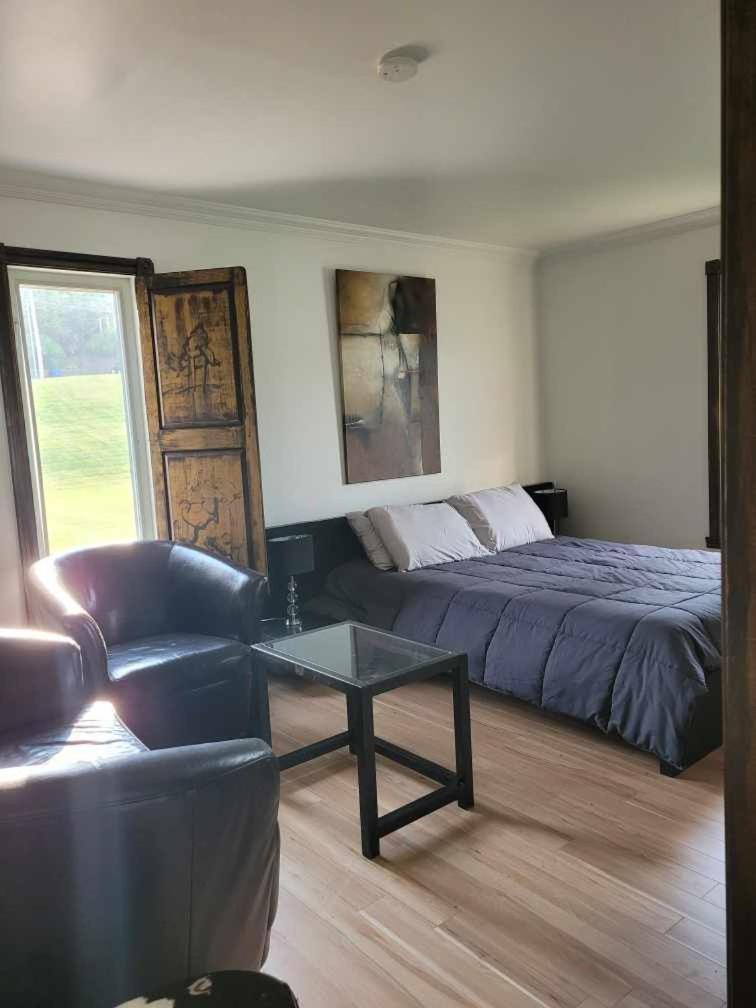 Le Petit Manoir Spa Et Vue Sur Riviere St Maurice Grandes Piles Bagian luar foto